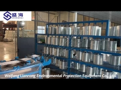 Φυτογυάλινη FRP δεξαμενή αποθήκευσης νερού μαλακτικοποιητής νερού 50kg βάρος πάνω από το έδαφος εγκατάσταση